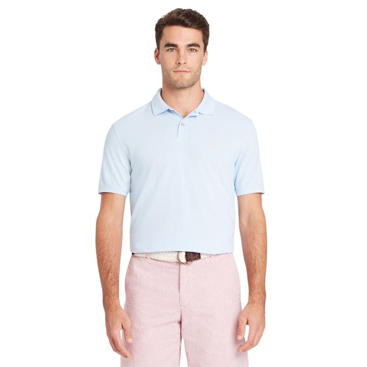 Men's Izod Sportflex Classic-fit Solid Stretch Performance Polo, Size: Xl, Blue (navy)