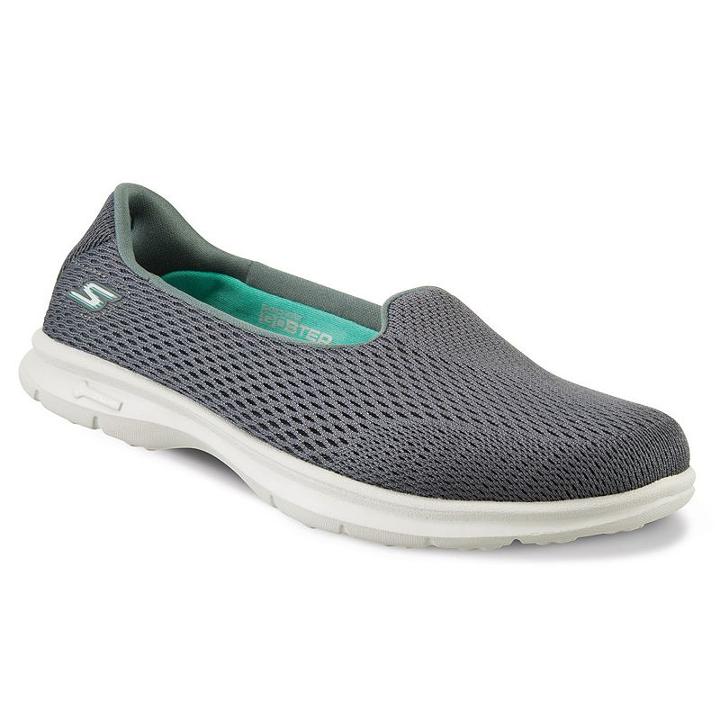 Skechers Go Step Shift Women's Slip-on Shoes, Size: 7.5, Grey (charcoal)