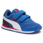 Puma Cabana Racer Mesh V Toddler Boys' Athletic Shoes, Boy's, Size: 6 T, Blue