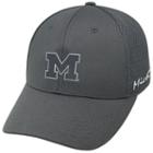 Adult Top Of The World Michigan Wolverines Fairway One-fit Cap, Men's, Grey (charcoal)