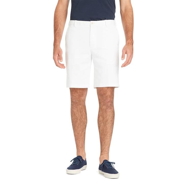 Big & Tall Izod Saltwater Classic-fit Stretch Performance Shorts, Men's, Size: 46, White