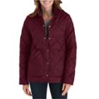 Women's Dickies Quilted Jacket, Size: Large, Dark Red