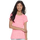 Women's Apt. 9&reg; Essential Crewneck Tee, Size: Xxl, Brt Pink