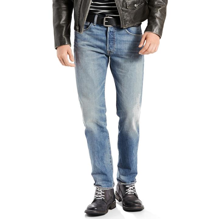 Men's Levi's® 501™ Original Fit Jeans, Size: 30x34, Light Blue