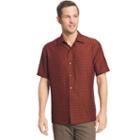 Big & Tall Van Heusen Classic-fit Grid Button-down Shirt, Men's, Size: Xxl Tall, Red Other