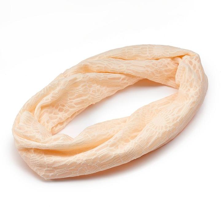 Mudd&reg; Lace Head Wrap, Women's, Natural