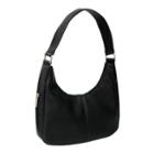 Royce Leather Vaquetta Hobo Bag, Women's, Black
