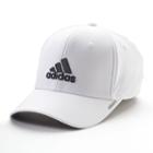 Men's Adidas Stretch-fit Baseball Cap, Size: S/m, White