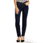 Women's Levi's 714 Slim Straight Leg Jeans, Size: 00/24 Avg, Dark Blue