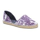 Muk Luks Karina Women's Espadrille Flats, Girl's, Size: 9, Purple