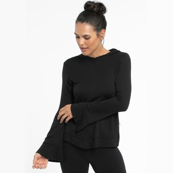 Women's Marika Luna Hoodie, Size: Medium, Black