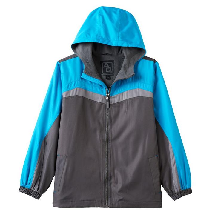 Boys 8-20 Arctic Quest Colorblock Lined Hooded Jacket, Boy's, Size: 8, Red/coppr (rust/coppr)