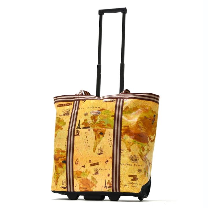 Olympia Cosmopolitan Wheeled Shopping Bag, Adult Unisex, Multicolor