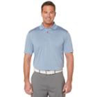 Men's Grand Slam Regular-fit Heathered Performance Golf Polo, Size: Xl, Grey Other