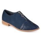 Journee Collection Tahoe Women's Flats, Size: 8.5, Blue (navy)