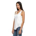 Juniors' Mudd&reg; Supersoft Tunic Tank Top, Teens, Size: Xs, White