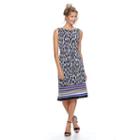 Women's Dana Buchman Ikat Shift Dress, Size: Xs, Green