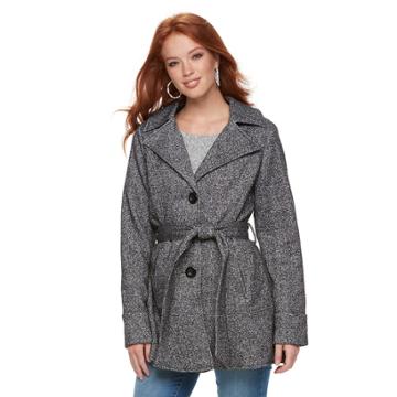 Women's D.e.t.a.i.l.s Flounce Jacket, Size: Medium, Oxford