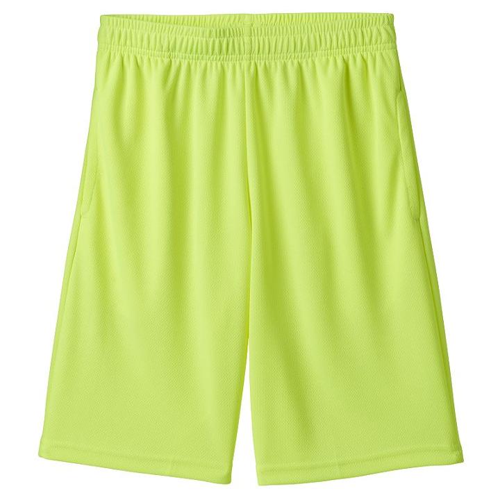 Boys 8-20 Tek Gear&reg; Basic Mesh Shorts, Boy's, Size: Xl, Brt Yellow