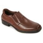 Deer Stags 902 Collection Fit Men's Dress Loafers, Size: 8.5 Wide, Brown