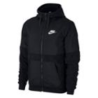 Men's Nike Winterized Full-zip Fleece Hoodie, Size: Small, Grey (charcoal)