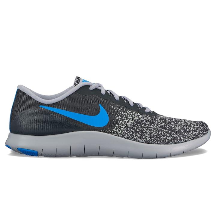 Nike Flex Contact Men's Running Shoes, Size: 14, Grey (charcoal)