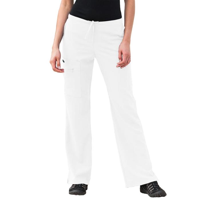 Petite Jockey Scrubs Cargo Pants, Women's, Size: Petite Med, White