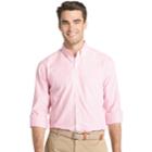 Men's Izod Essential Classic-fit Premium Stretch Button-down Shirt, Size: Xl, Pink