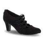 Easy Street Jennifer Women's Ghillie High Heels, Size: Medium (8.5), Grey (charcoal)