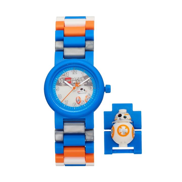 Lego Kids' Star Wars: Episode Viii The Last Jedi Bb-8 Minifigure Interchangeable Watch Set, Kids Unisex, Size: Small, Multicolor