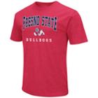 Men's Campus Heritage Fresno State Bulldogs Team Color Tee, Size: Xl, Red