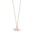 Lc Lauren Conrad Dinosaur Pendant Necklace, Women's, Pink