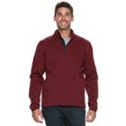 Men's Zeroxposur Fleece Quarter-zip Pullover, Size: Xl, Dark Red