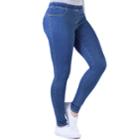 Juniors' Amethyst Perfect Pull-on Jeggings, Teens, Size: Xl, Blue (navy)