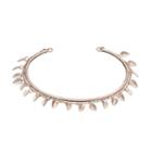 Lc Lauren Conrad Leaf Chain Cuff Bracelet, Women's, Light Pink