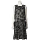 Women's Chaya Asymmetrical Lace Dress, Size: 14, Grey (charcoal)