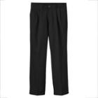 Boys 8-20 Chaps School Uniform Pleated Twill Pants, Boy's, Size: 10, Black