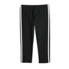 Girls 7-16 So&reg; Pieced Core Capri Leggings, Size: 7-8, Black