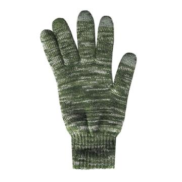 Quietwear Knit Texting Gloves - Men, Brown