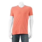 Men's Urban Pipeline&reg; Ultimate V-neck Fashion Tee, Size: Medium, Lt Orange