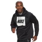 Men's Nike Therma-fit Training Hoodie, Size: Large, Grey (charcoal)