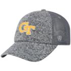 Adult Top Of The World Georgia Tech Yellow Jackets Fragment Adjustable Cap, Men's, Med Grey