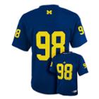 Boys 4-7 Adidas Michigan Wolverines Replica Football Jersey, Boy's, Size: L(7), Blue (navy)
