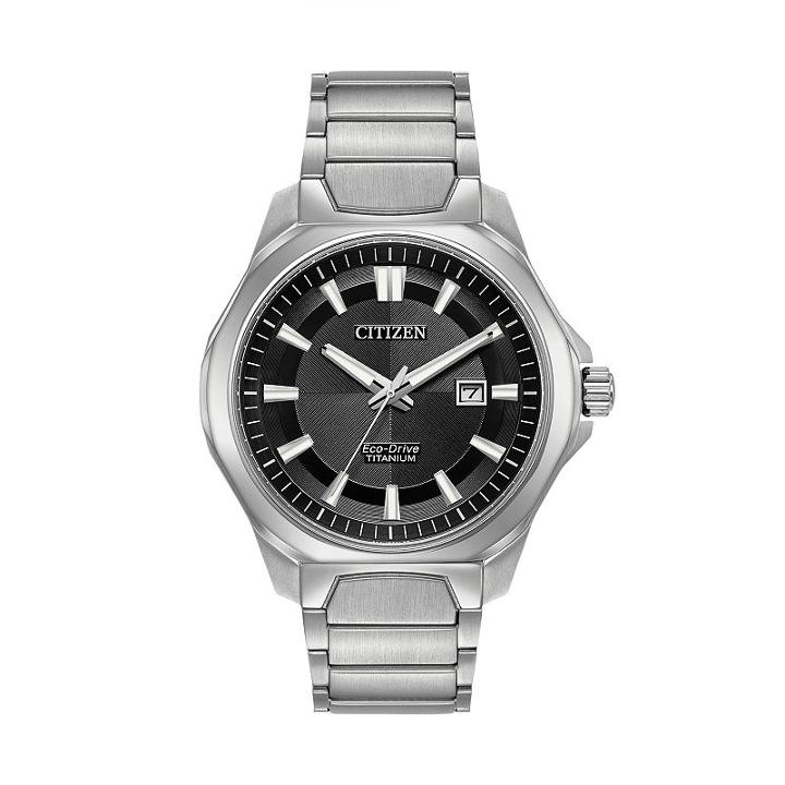 Citizen Eco-drive Men's Ti + Ip Super Titanium Watch - Aw1540-88e, Grey
