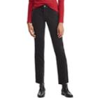 Women's Chaps Stretch Corduroy Staight-leg Pants, Size: 6 T/l, Grey