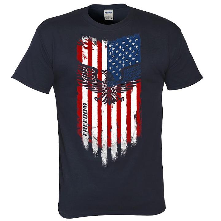 Big & Tall Americana Phoenix Rising Tee, Men's, Size: Xl Tall, Blue (navy)