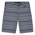 Boys 4-7 Hurley One & Only Walkshort Striped Shorts, Boy's, Size: 4, Med Grey