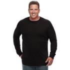 Big & Tall Croft & Barrow&reg; Classic-fit Stretch Performance Crewneck Tee, Men's, Size: 2xb, Black