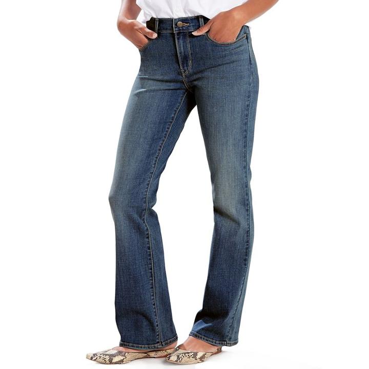 Women's Levi's&reg; Classic Boocut Jeans, Size: 33(us 16)m, Med Blue
