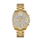 Wittnauer Women's Crystal Stainless Steel Chronograph Watch, Yellow